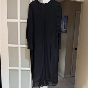 COS Black Maxi Dress